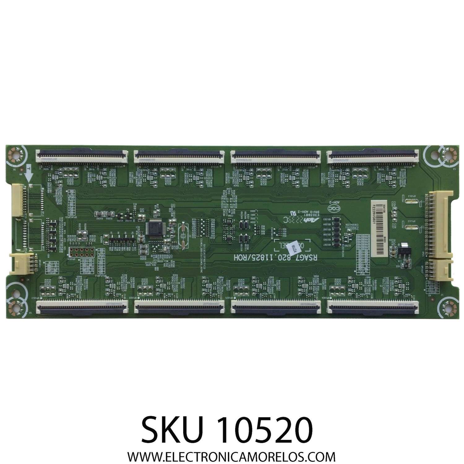 LED DRIVER PARA TV HISENSE / NUMERO DE PARTE 304135 / RSAG7.820.11825/ROH / E303981 / PANEL HD650Z6U51-LCB1 / DISPLAY T650QVN07.6 / MODELO 65U8H